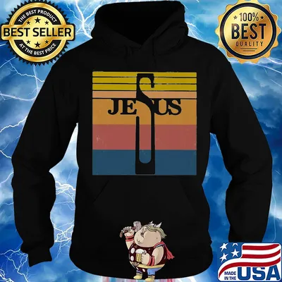 Jesus christ vintage retro s Hoodie