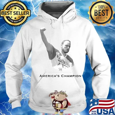 Joey chestnut america's champion s Hoodie