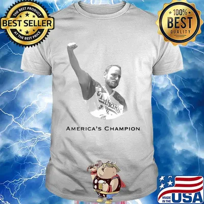 Joey chestnut america's champion shirt