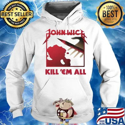 John wick kill em all bloods s Hoodie