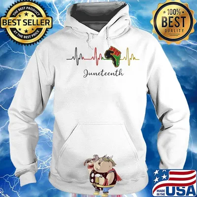 Juneteenth Fist Circuit Black Lives Matter Shirt Hoodie