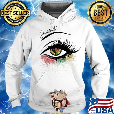 Juneteenth freedom day eye girl s Hoodie