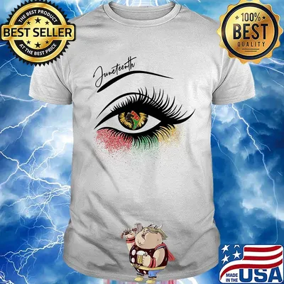 Juneteenth freedom day eye girl shirt