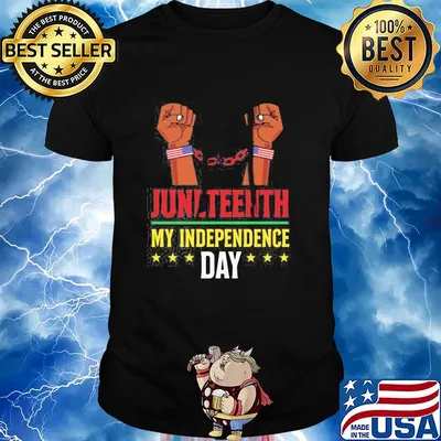 Juneteenth june 19th independence day stars shirt