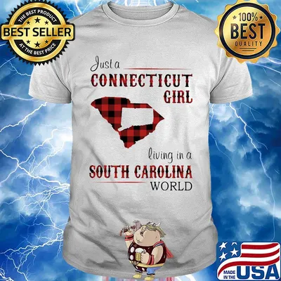 Just a connecticut girl living in a south carolina world shirt