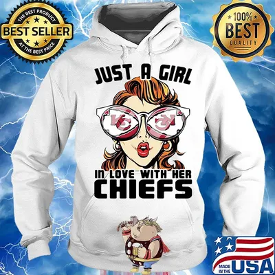 Just a girl in love with her kansas city chiefs s Hoodie