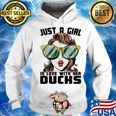 Just a girl in love with her oregon ducks s Hoodie