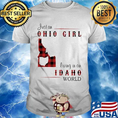 Just an ohio girl living in an idaho world shirt