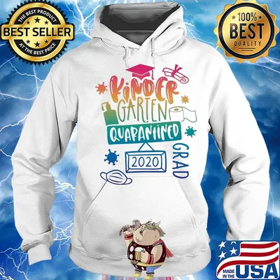 Kindergarten grad 2020 quarantined toilet paper covid-19 s Hoodie