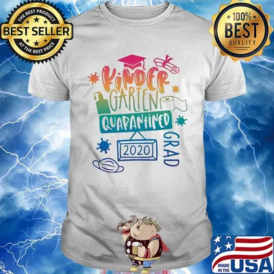 Kindergarten grad 2020 quarantined toilet paper covid-19 shirt