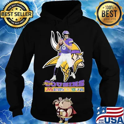 Kirk cousins minnesota vikings team football s Hoodie