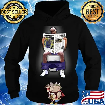 Kobe bryant toilet read newspaer s Hoodie