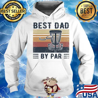 Lacrosse best dad by par happy father's day vintage retro s Hoodie