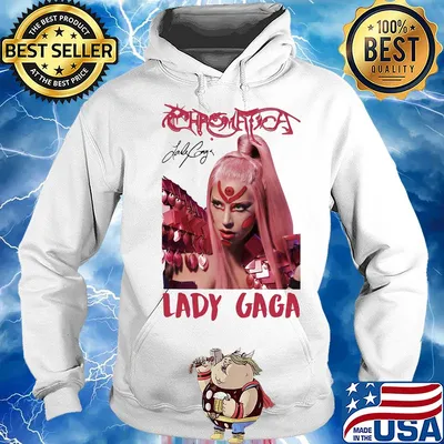 Lady gaga chromatica album signature s Hoodie