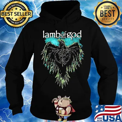Lamb Of God Phoenix Skeleton Shirt Hoodie