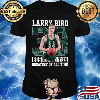 Larry bird 33 boston celtics basketball greatest of all time shirt