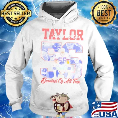 Lawrence taylor greatest of all time new york football team signature s Hoodie
