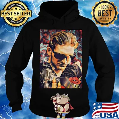 Layne staley posters fine art america rose s Hoodie