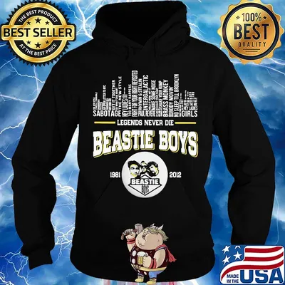 Legends never die beastie boys 1981 2012 band s Hoodie
