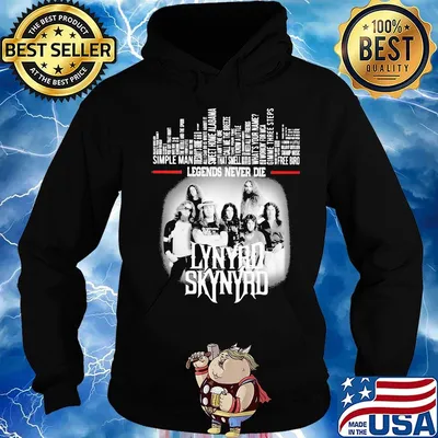 Legends never die lynyrd skynyrd s Hoodie