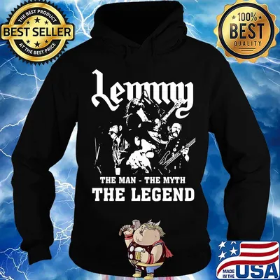 Lemmy the man the myth the legend s Hoodie