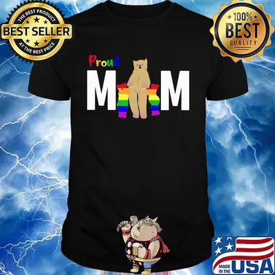 Lgbt bears proud mom shirt