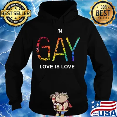 Lgbt i gay love is love s Hoodie
