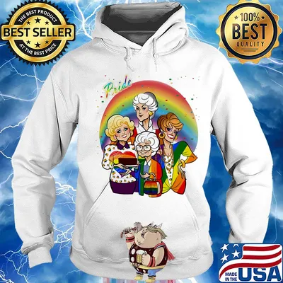 Lgbt pride golden girl heart s Hoodie
