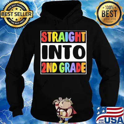 LGBt straight into 2nd grade s Hoodie
