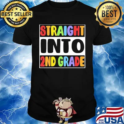 LGBt straight into 2nd grade shirt