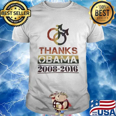 Lgbt thanks obama 2008 2016 shirt