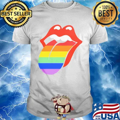Lgbt the rolling stones vintage shirt
