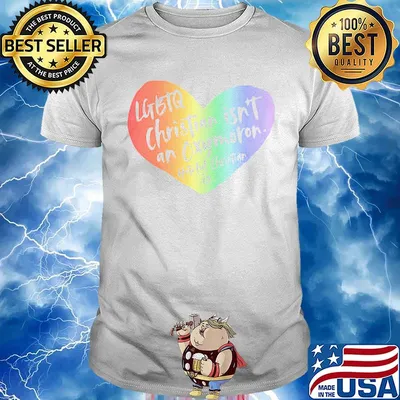 LGBTQ Christian Isn't An Oxymoron Hateful Christian Is Shirt