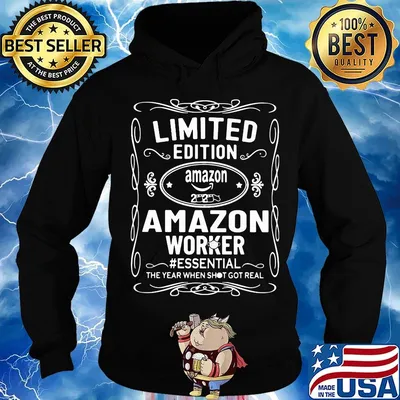 Limited edition amazon worker essential the year when shit got real mask s Hoodie