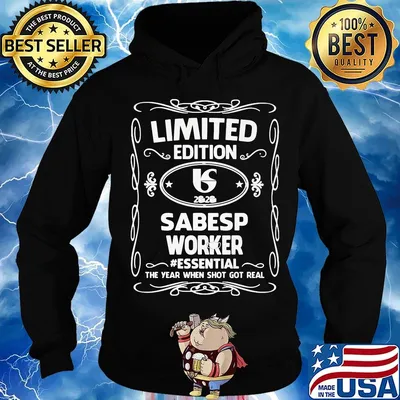 Limited edition sabesp worker essential the year when shit got real mask s Hoodie