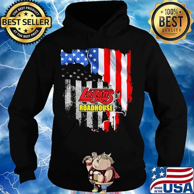 Logan's roadhouse american flag independence day s Hoodie
