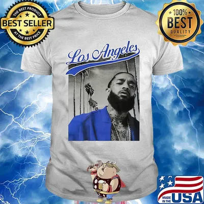 Los angeles nipsey hussle rapper shirt