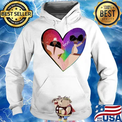 Love black woman heart black lives matter s Hoodie