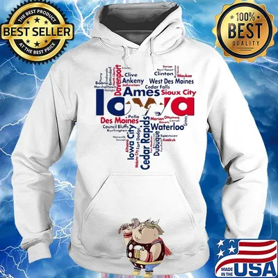 Love iowa davenport ames sioux city des moines cedar rapids waterloo heart s Hoodie
