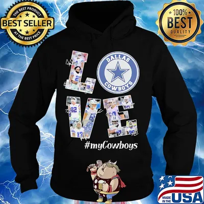 Love my dallas cowboys football team players signatures s Hoodie
