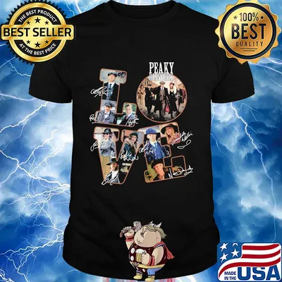 Love peaky blinders members signatures shirt