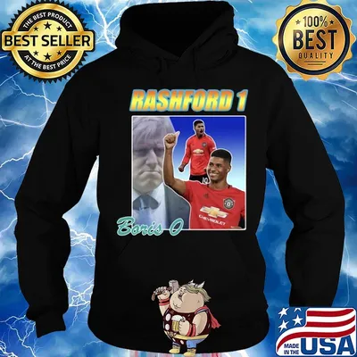 Manchester marcus rashford 1 boris 0 s Hoodie
