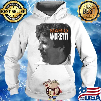 Mario andretti racing athletes picture s Hoodie