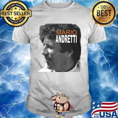 Mario andretti racing athletes picture shirt