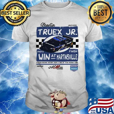 Martin truex jr photo win at martinsville finish shirt