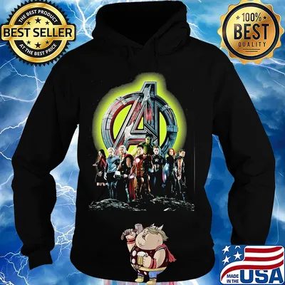 Marvel Avenger character hero s Hoodie