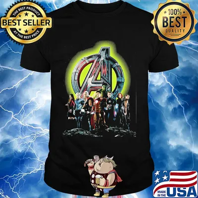 Marvel Avenger character hero shirt