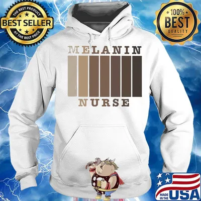 Melanin nurse black lives matter s Hoodie