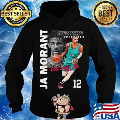 Memphis grizzlies ja morant 12 oh my ja basketball s Hoodie