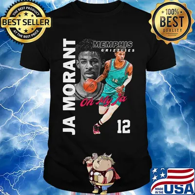 Memphis grizzlies ja morant 12 oh my ja basketball shirt